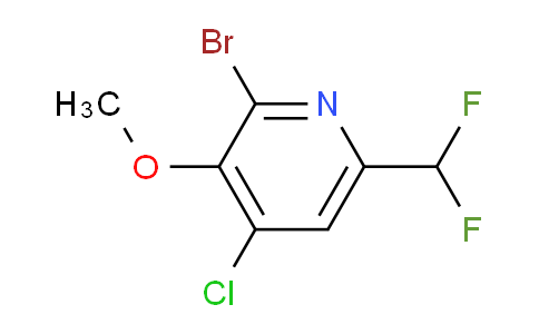 AM127954 | 1805236-51-4 | 2-Bromo-4-chloro-6-(difluoromethyl)-3-methoxypyridine