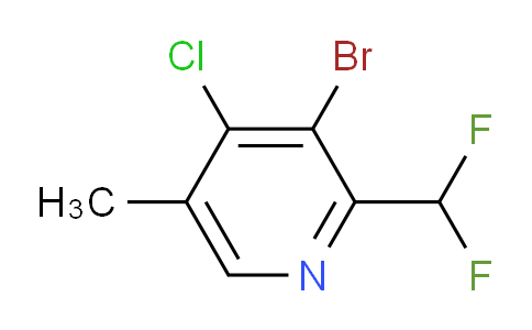 AM127955 | 1803689-09-9 | 3-Bromo-4-chloro-2-(difluoromethyl)-5-methylpyridine