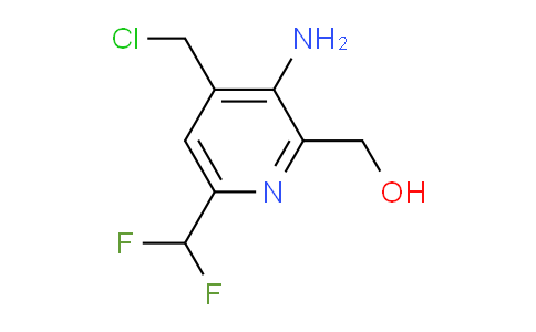 AM127961 | 1805386-59-7 | 3-Amino-4-(chloromethyl)-6-(difluoromethyl)pyridine-2-methanol