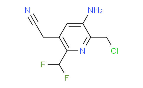 AM127965 | 1806798-12-8 | 3-Amino-2-(chloromethyl)-6-(difluoromethyl)pyridine-5-acetonitrile