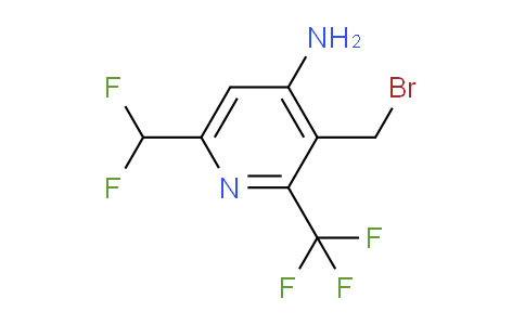 AM127971 | 1805337-80-7 | 4-Amino-3-(bromomethyl)-6-(difluoromethyl)-2-(trifluoromethyl)pyridine