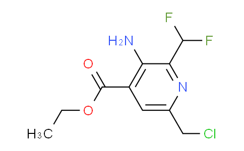 AM127972 | 1806820-35-8 | Ethyl 3-amino-6-(chloromethyl)-2-(difluoromethyl)pyridine-4-carboxylate