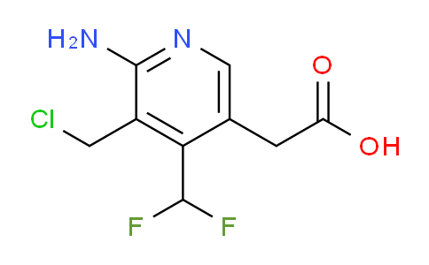 AM127973 | 1806904-30-2 | 2-Amino-3-(chloromethyl)-4-(difluoromethyl)pyridine-5-acetic acid