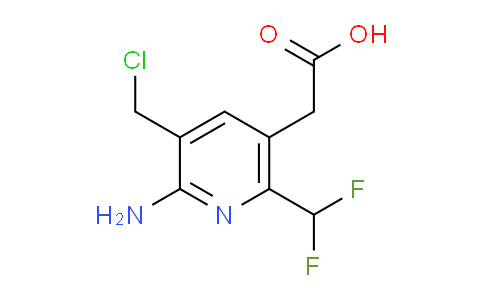 AM127977 | 1805442-26-5 | 2-Amino-3-(chloromethyl)-6-(difluoromethyl)pyridine-5-acetic acid