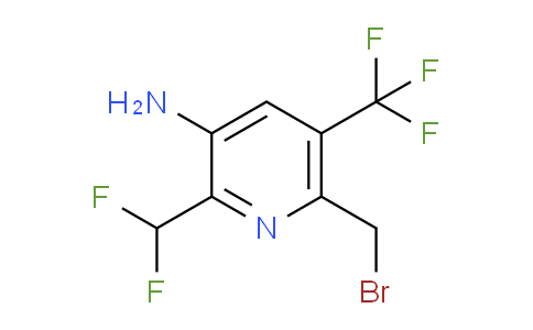 AM127978 | 1805375-36-3 | 3-Amino-6-(bromomethyl)-2-(difluoromethyl)-5-(trifluoromethyl)pyridine