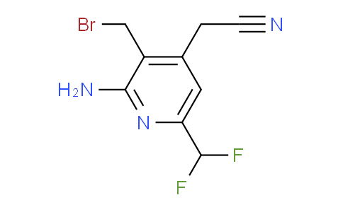 AM127982 | 1805018-63-6 | 2-Amino-3-(bromomethyl)-6-(difluoromethyl)pyridine-4-acetonitrile
