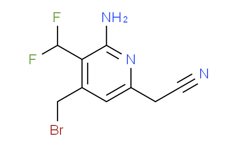 AM127983 | 1803688-99-4 | 2-Amino-4-(bromomethyl)-3-(difluoromethyl)pyridine-6-acetonitrile