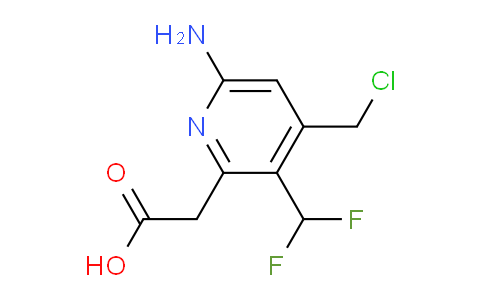 AM127985 | 1805234-34-7 | 6-Amino-4-(chloromethyl)-3-(difluoromethyl)pyridine-2-acetic acid