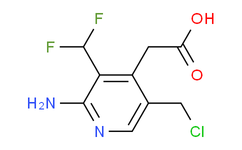 AM127988 | 1806968-59-1 | 2-Amino-5-(chloromethyl)-3-(difluoromethyl)pyridine-4-acetic acid