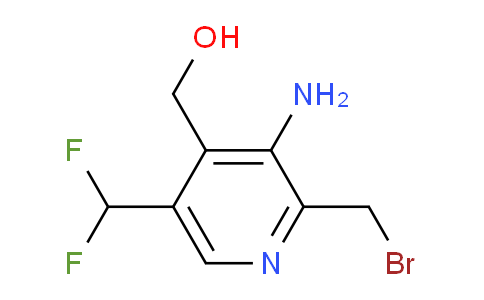 AM127989 | 1804460-36-3 | 3-Amino-2-(bromomethyl)-5-(difluoromethyl)pyridine-4-methanol
