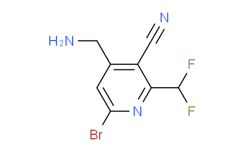 AM127994 | 1806047-25-5 | 4-(Aminomethyl)-6-bromo-3-cyano-2-(difluoromethyl)pyridine