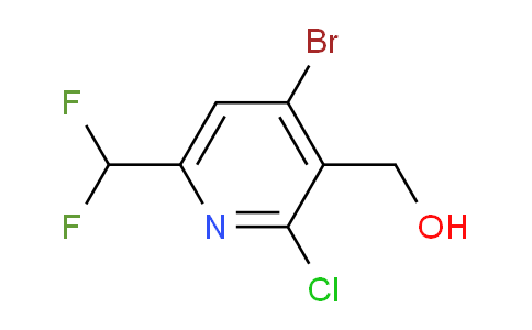 AM127995 | 1806919-94-7 | 4-Bromo-2-chloro-6-(difluoromethyl)pyridine-3-methanol