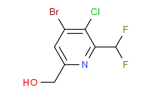 AM128000 | 1805359-82-3 | 4-Bromo-3-chloro-2-(difluoromethyl)pyridine-6-methanol