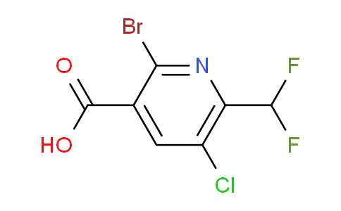 AM128002 | 1805448-99-0 | 2-Bromo-5-chloro-6-(difluoromethyl)pyridine-3-carboxylic acid