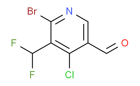 AM128006 | 1806028-17-0 | 2-Bromo-4-chloro-3-(difluoromethyl)pyridine-5-carboxaldehyde