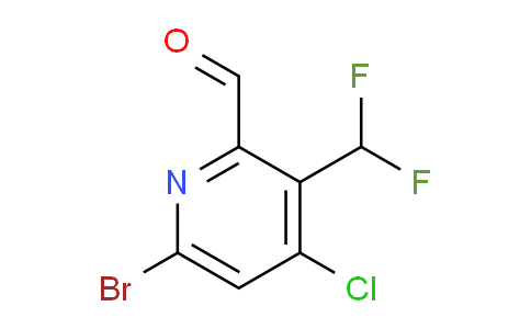 AM128008 | 1805355-86-5 | 6-Bromo-4-chloro-3-(difluoromethyl)pyridine-2-carboxaldehyde