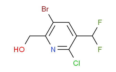 AM128011 | 1805395-16-7 | 5-Bromo-2-chloro-3-(difluoromethyl)pyridine-6-methanol