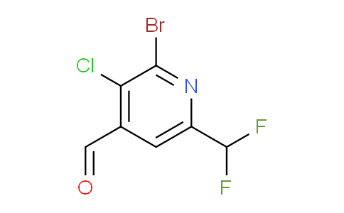 AM128016 | 1804459-81-1 | 2-Bromo-3-chloro-6-(difluoromethyl)pyridine-4-carboxaldehyde