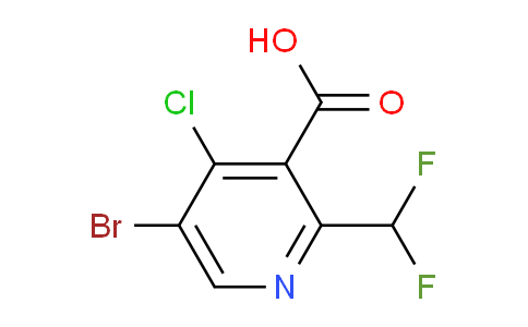 AM128017 | 1806047-16-4 | 5-Bromo-4-chloro-2-(difluoromethyl)pyridine-3-carboxylic acid
