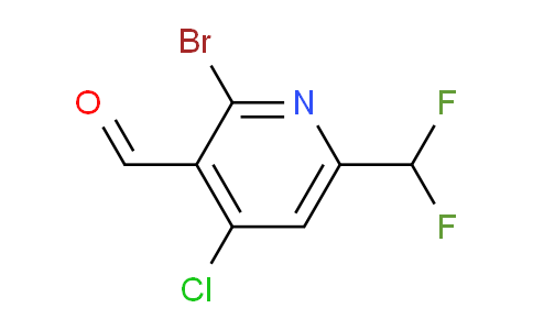AM128023 | 1806842-41-0 | 2-Bromo-4-chloro-6-(difluoromethyl)pyridine-3-carboxaldehyde