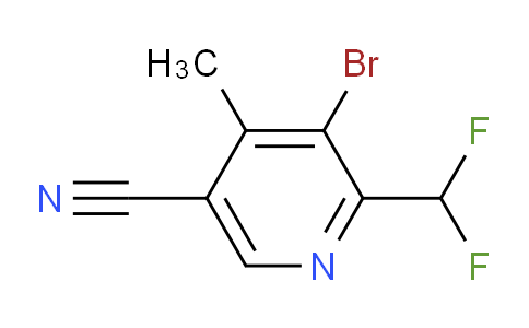AM128029 | 1804846-25-0 | 3-Bromo-5-cyano-2-(difluoromethyl)-4-methylpyridine