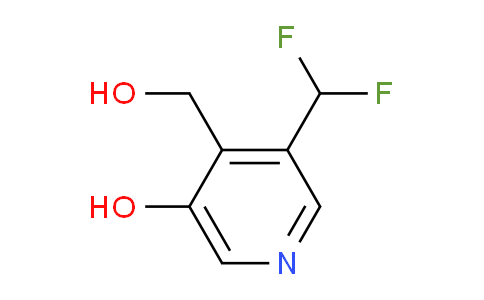 3-(Difluoromethyl)-5-hydroxypyridine-4-methanol
