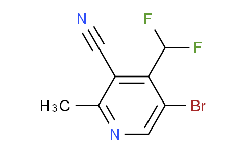 AM128030 | 1806045-70-4 | 5-Bromo-3-cyano-4-(difluoromethyl)-2-methylpyridine