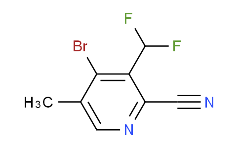 AM128036 | 1805358-81-9 | 4-Bromo-2-cyano-3-(difluoromethyl)-5-methylpyridine