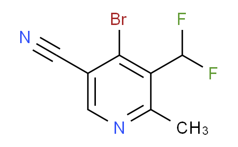 AM128040 | 1805359-01-6 | 4-Bromo-5-cyano-3-(difluoromethyl)-2-methylpyridine
