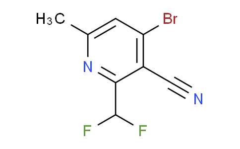 AM128046 | 1804846-56-7 | 4-Bromo-3-cyano-2-(difluoromethyl)-6-methylpyridine