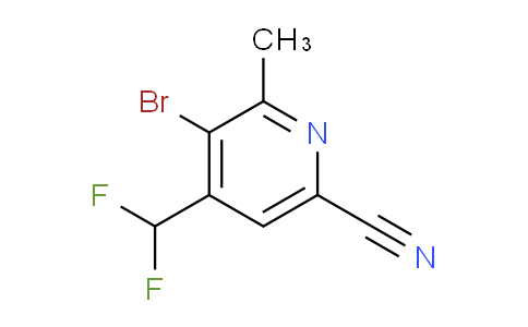 AM128048 | 1804661-00-4 | 3-Bromo-6-cyano-4-(difluoromethyl)-2-methylpyridine