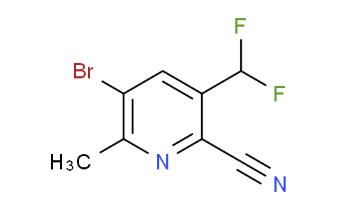 AM128051 | 1804846-60-3 | 5-Bromo-2-cyano-3-(difluoromethyl)-6-methylpyridine