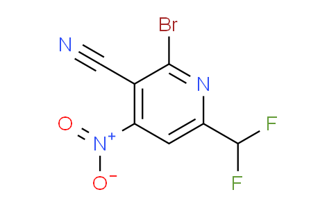 AM128055 | 1805164-86-6 | 2-Bromo-3-cyano-6-(difluoromethyl)-4-nitropyridine