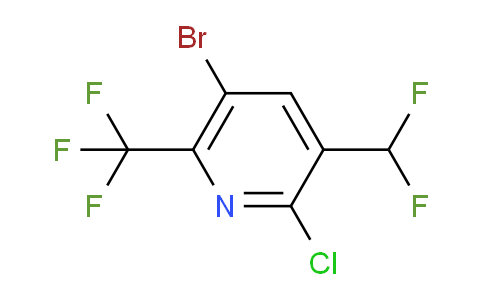 AM128059 | 1805347-03-8 | 5-Bromo-2-chloro-3-(difluoromethyl)-6-(trifluoromethyl)pyridine