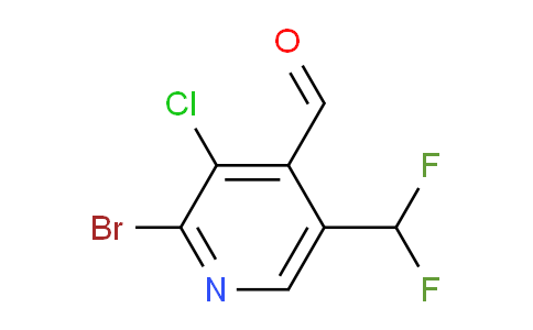 AM128070 | 1806028-09-0 | 2-Bromo-3-chloro-5-(difluoromethyl)pyridine-4-carboxaldehyde