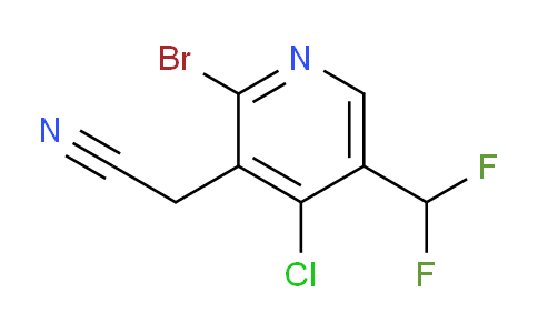 AM128071 | 1805168-70-0 | 2-Bromo-4-chloro-5-(difluoromethyl)pyridine-3-acetonitrile