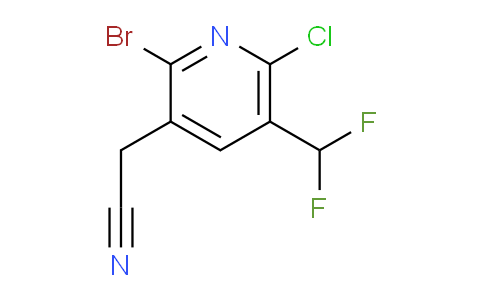 AM128080 | 1805347-10-7 | 2-Bromo-6-chloro-5-(difluoromethyl)pyridine-3-acetonitrile