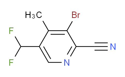 AM128082 | 1805164-65-1 | 3-Bromo-2-cyano-5-(difluoromethyl)-4-methylpyridine