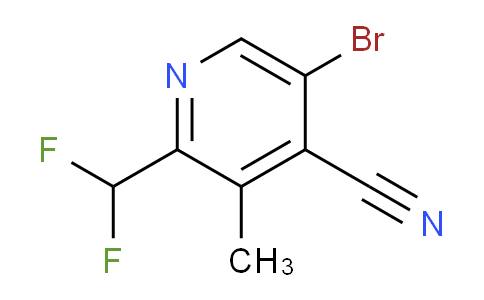 AM128087 | 1805164-72-0 | 5-Bromo-4-cyano-2-(difluoromethyl)-3-methylpyridine