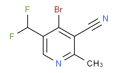 AM128095 | 1805399-81-8 | 4-Bromo-3-cyano-5-(difluoromethyl)-2-methylpyridine