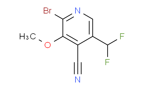 AM128113 | 1805384-64-8 | 2-Bromo-4-cyano-5-(difluoromethyl)-3-methoxypyridine