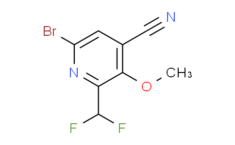 AM128115 | 1805230-54-9 | 6-Bromo-4-cyano-2-(difluoromethyl)-3-methoxypyridine