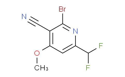 AM128116 | 1805357-91-8 | 2-Bromo-3-cyano-6-(difluoromethyl)-4-methoxypyridine