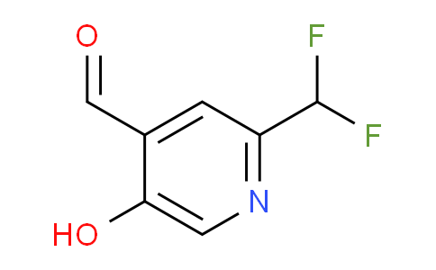 AM12813 | 1805275-56-2 | 2-(Difluoromethyl)-5-hydroxypyridine-4-carboxaldehyde