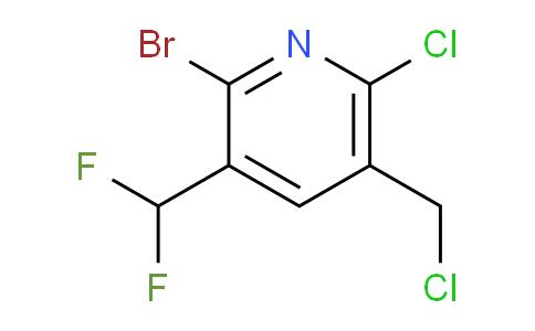 AM128131 | 1806841-79-1 | 2-Bromo-6-chloro-5-(chloromethyl)-3-(difluoromethyl)pyridine