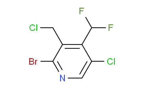 AM128138 | 1805373-62-9 | 2-Bromo-5-chloro-3-(chloromethyl)-4-(difluoromethyl)pyridine
