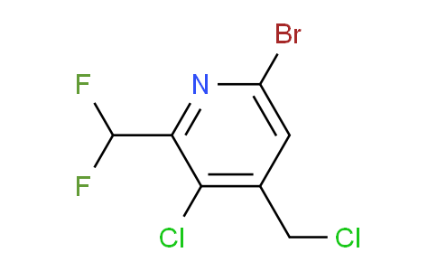 AM128139 | 1805008-01-8 | 6-Bromo-3-chloro-4-(chloromethyl)-2-(difluoromethyl)pyridine