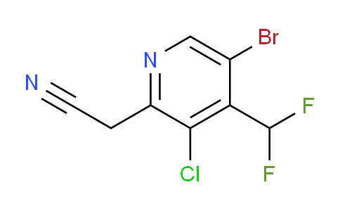 AM128144 | 1806999-34-7 | 5-Bromo-3-chloro-4-(difluoromethyl)pyridine-2-acetonitrile