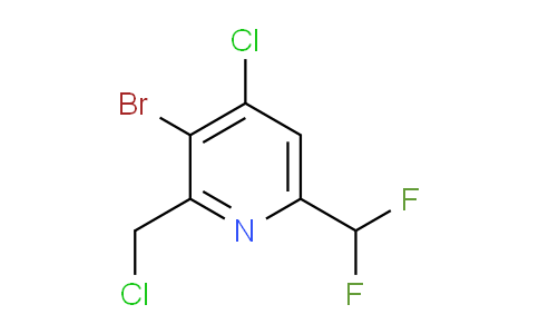 AM128145 | 1806842-00-1 | 3-Bromo-4-chloro-2-(chloromethyl)-6-(difluoromethyl)pyridine