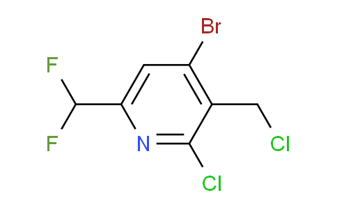AM128153 | 1805166-66-8 | 4-Bromo-2-chloro-3-(chloromethyl)-6-(difluoromethyl)pyridine